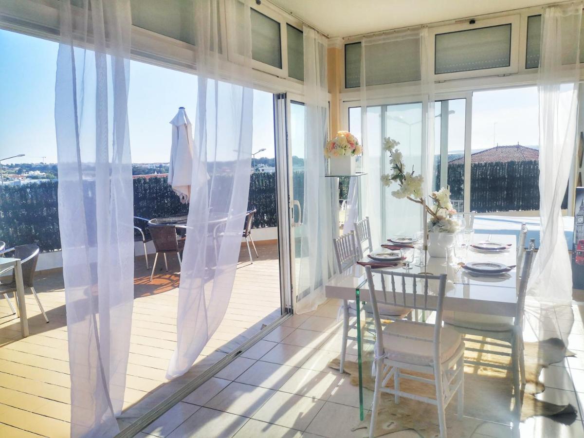 Penthouse With Sea View & Private Terrace Apartment กีอา ภายนอก รูปภาพ